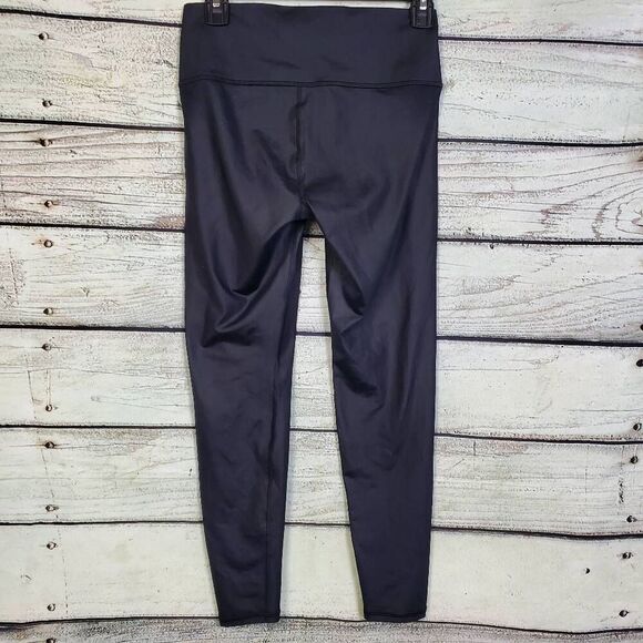 Women's Black High-Waisted Leggings - Picture 3 of 5